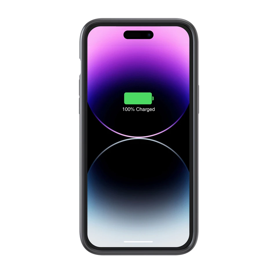 Coque de Protection avec Power Bank Intégré pour iPhone Xs,11,12,13,14,15 (Pro)